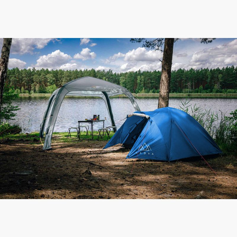 Tenda da campeggio per 3 persone KADVA CAMPdome 3 blu 2