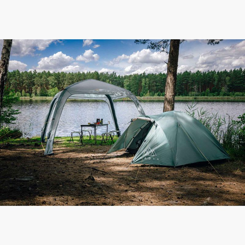 Tenda da campeggio 3 posti KADVA CAMPdome 3 verde 2
