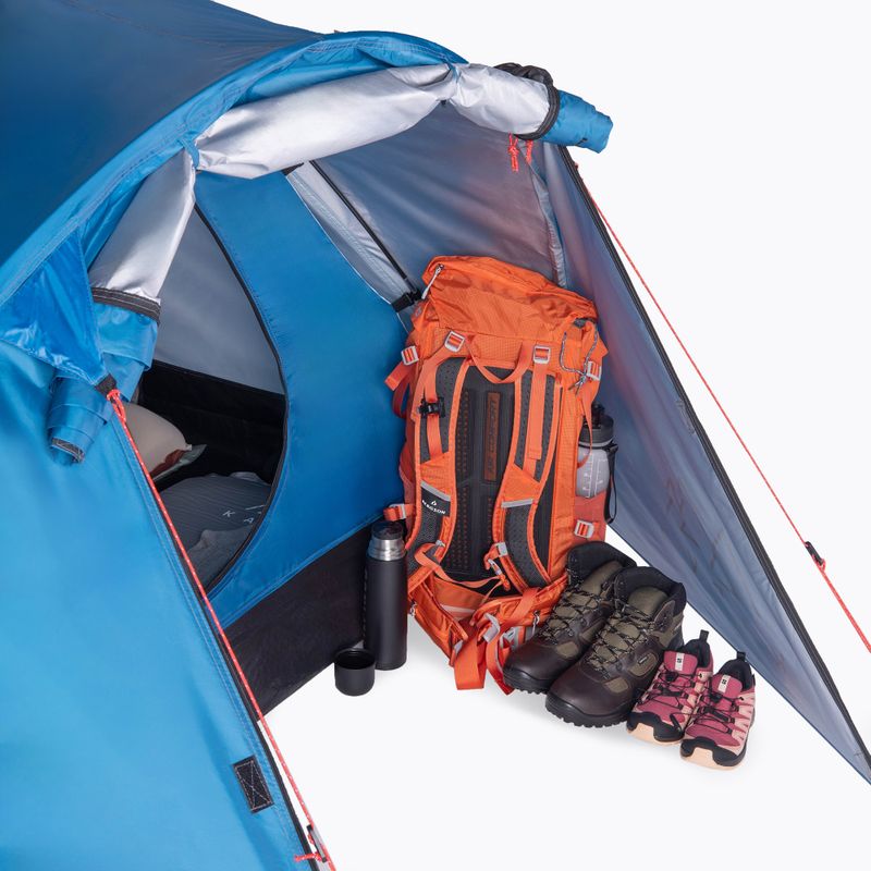 Tenda da campeggio per 4 persone KADVA CAMPdome 4 blu 3