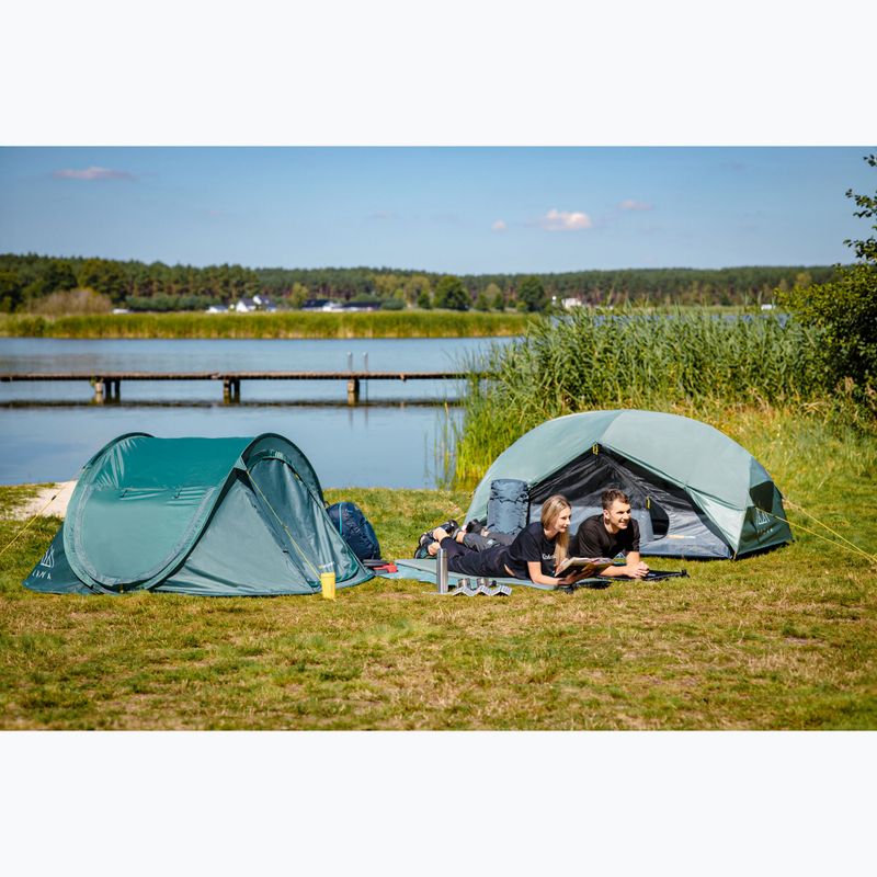 Tenda da trekking ultraleggera per 2 persone KADVA EXPEDIT 2 PRO grigio-verde 5