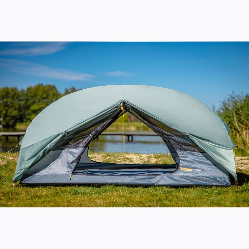 Tenda da trekking ultraleggera per 2 persone KADVA EXPEDIT 2 PRO grigio-verde 6