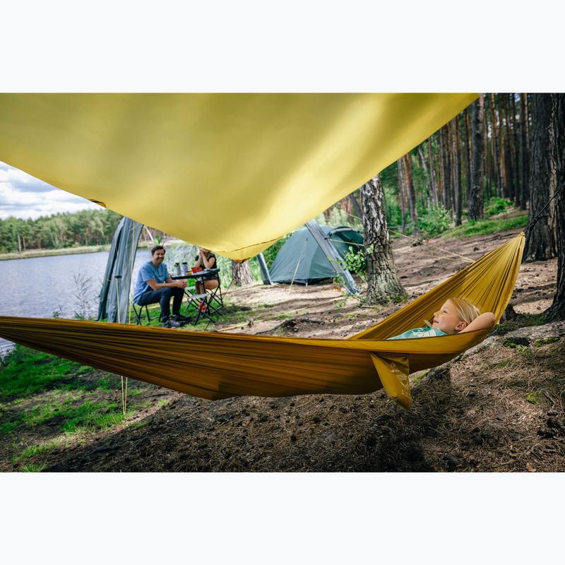 Hammock da viaggio KADVA Sailo Hammock ultraleggero giallo 4