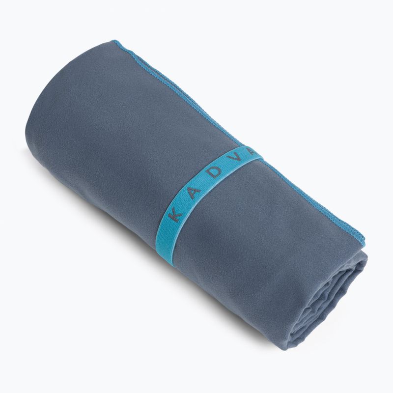 Asciugamano ad asciugatura rapida KADVA Tuala L 130x80 cm blu navy 5