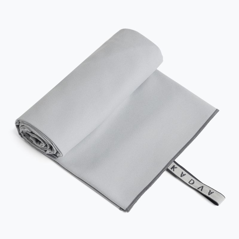 Asciugamano ad asciugatura rapida KADVA Tuala L 130x80 cm grigio 2