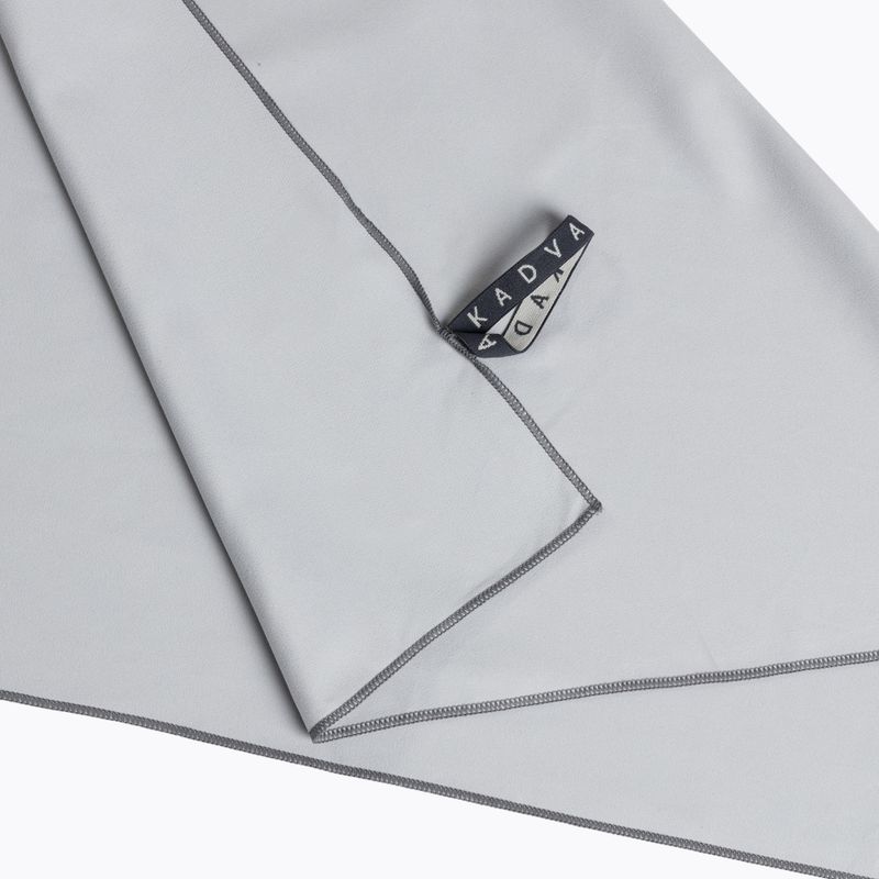 Asciugamano ad asciugatura rapida KADVA Tuala L 130x80 cm grigio 3