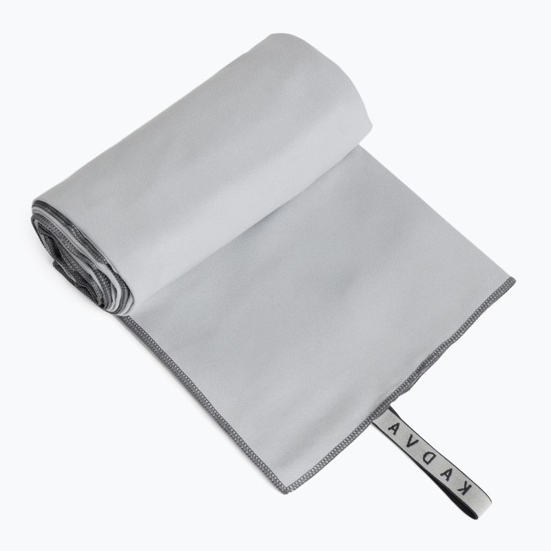 Asciugamano ad asciugatura rapida KADVA Tuala XL 175x110 cm grigio 2