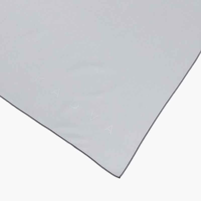 Asciugamano ad asciugatura rapida KADVA Tuala XL 175x110 cm grigio 4