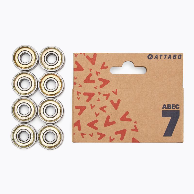 ATTABO Cuscinetti ABEC 7 8 pz. argento