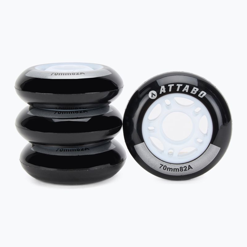 ATTABO Ruote Rollerblade 70 mm 4 pz. nero 2