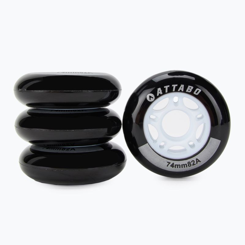 ATTABO Ruote Rollerblade 74 mm 4 pz. nero 2