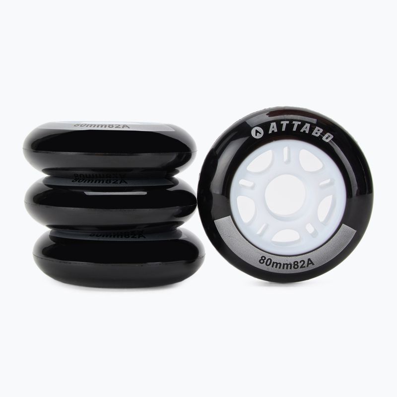 ATTABO Ruote Rollerblade 80 mm 4 pz. nero 2
