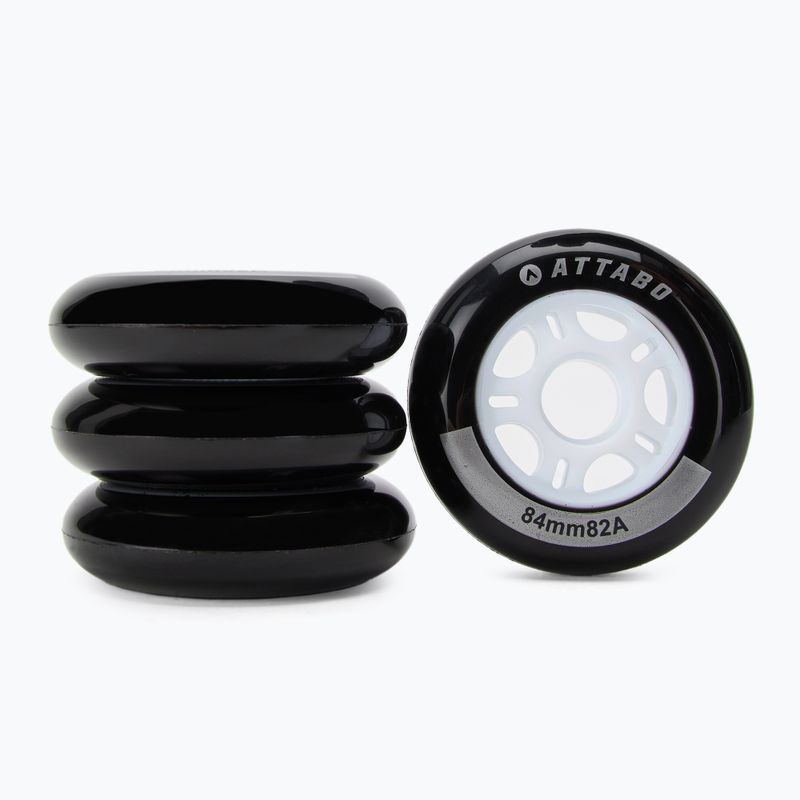 ATTABO Ruote Rollerblade 84 mm 4 pz. nero 2