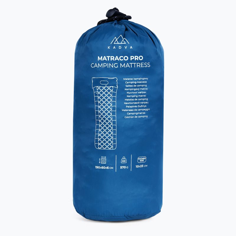 Materasso gonfiabile KADVA Matraco Pro blu navy 8