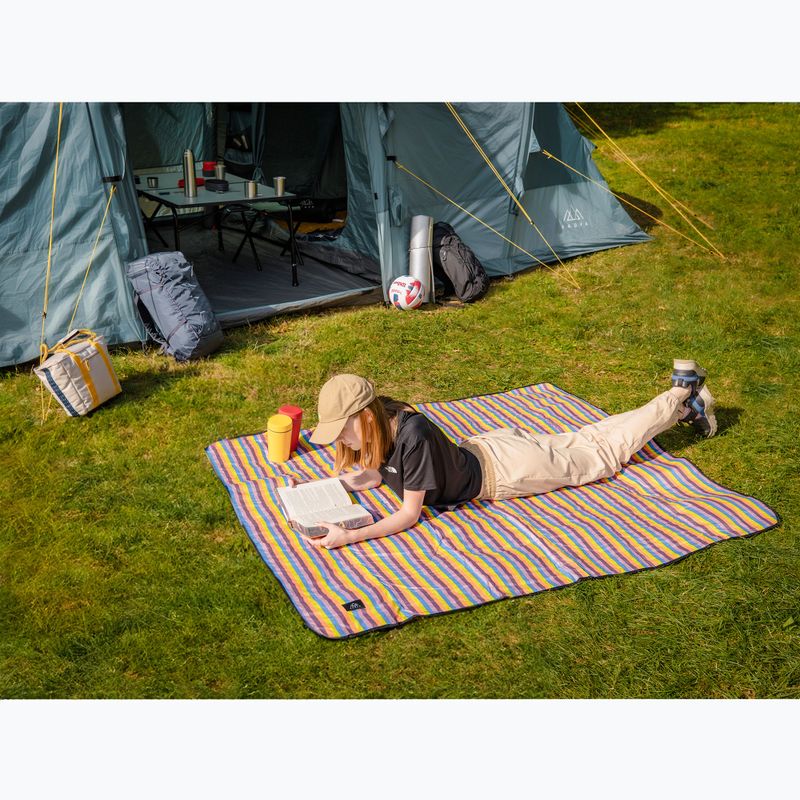 KADVA Coperta da picnic Rulo 170x140 cm rosa 5