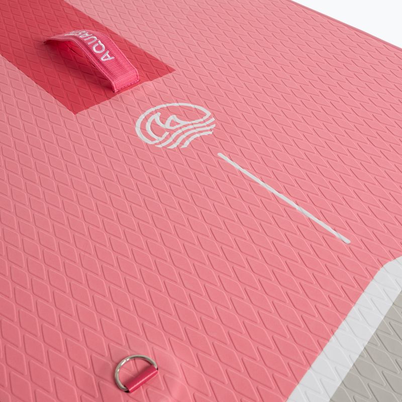Set tavola SUP gonfiabile AQUASTIC Perth 9'10" pink 8