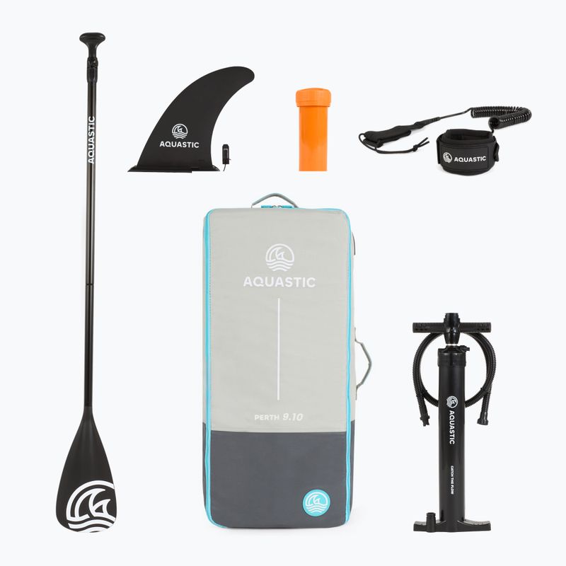 Set tavola SUP gonfiabile AQUASTIC Perth 9'10" pink 17