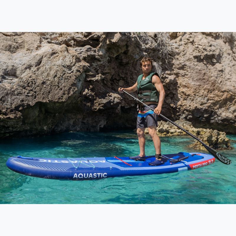 AQUASTIC SUP board Perth Pro 11'2" allround blu scuro 23