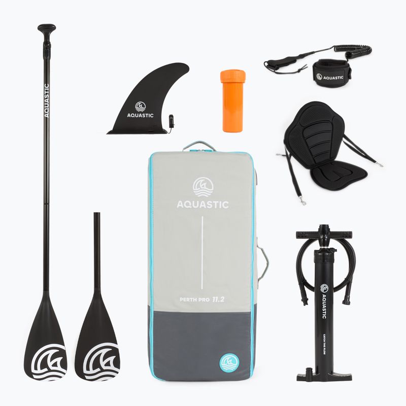 AQUASTIC SUP board Perth Pro 11'2" allround rosa 19