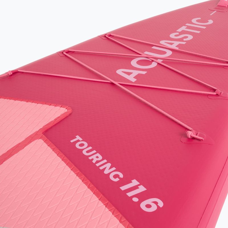 Set tavola SUP gonfiabile AQUASTIC Touring 11'6" pink 7