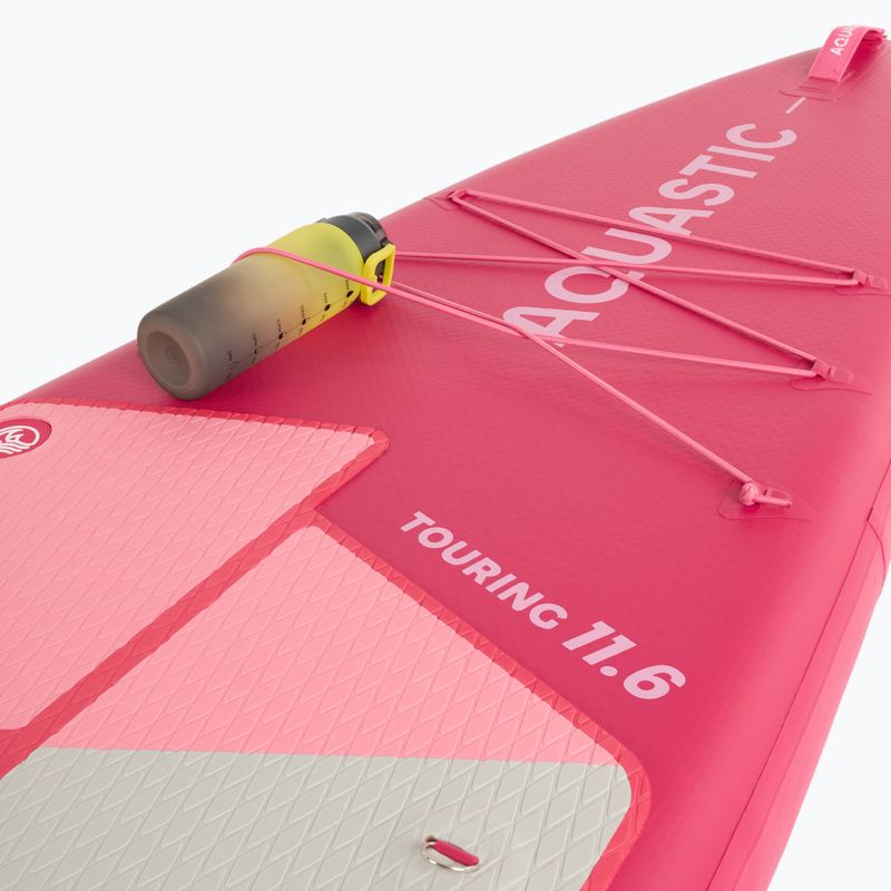 Set tavola SUP gonfiabile AQUASTIC Touring 11'6" pink 11