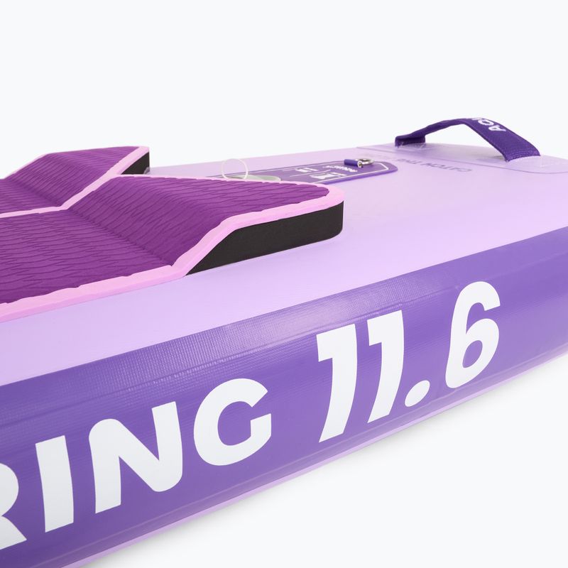 Set tavola SUP gonfiabile AQUASTIC Touring 11'6" purple 12