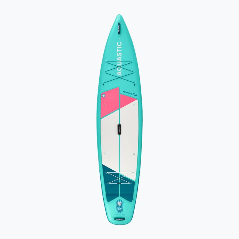 Set tavola SUP gonfiabile AQUASTIC Touring 11'6" green 3