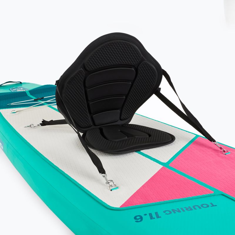 Set tavola SUP gonfiabile AQUASTIC Touring 11'6" green 12