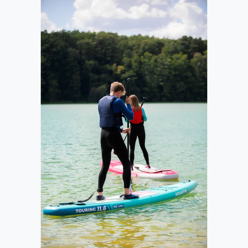 Set tavola SUP gonfiabile AQUASTIC Touring 11'6" green 23