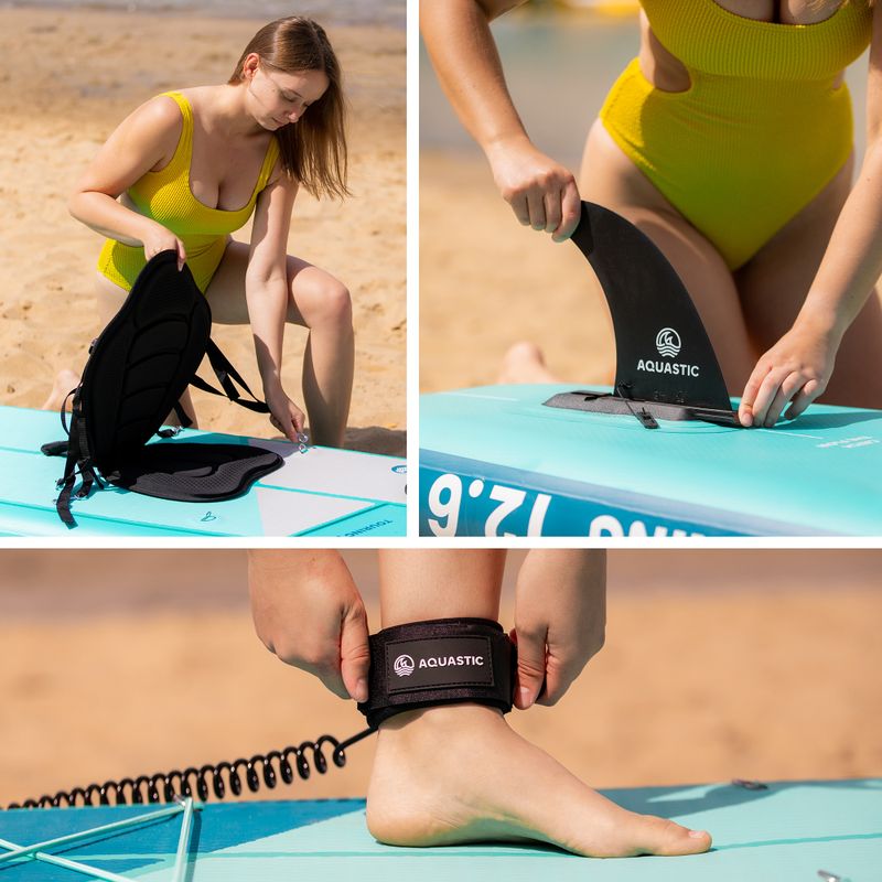 Tavola SUP AQUASTIC Touring 12'6" green 22