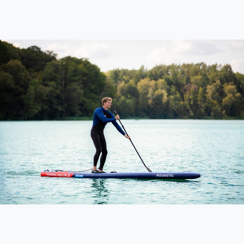 Set tavola SUP gonfiabile AQUASTIC Touring Pro 14'0" dark blue 20