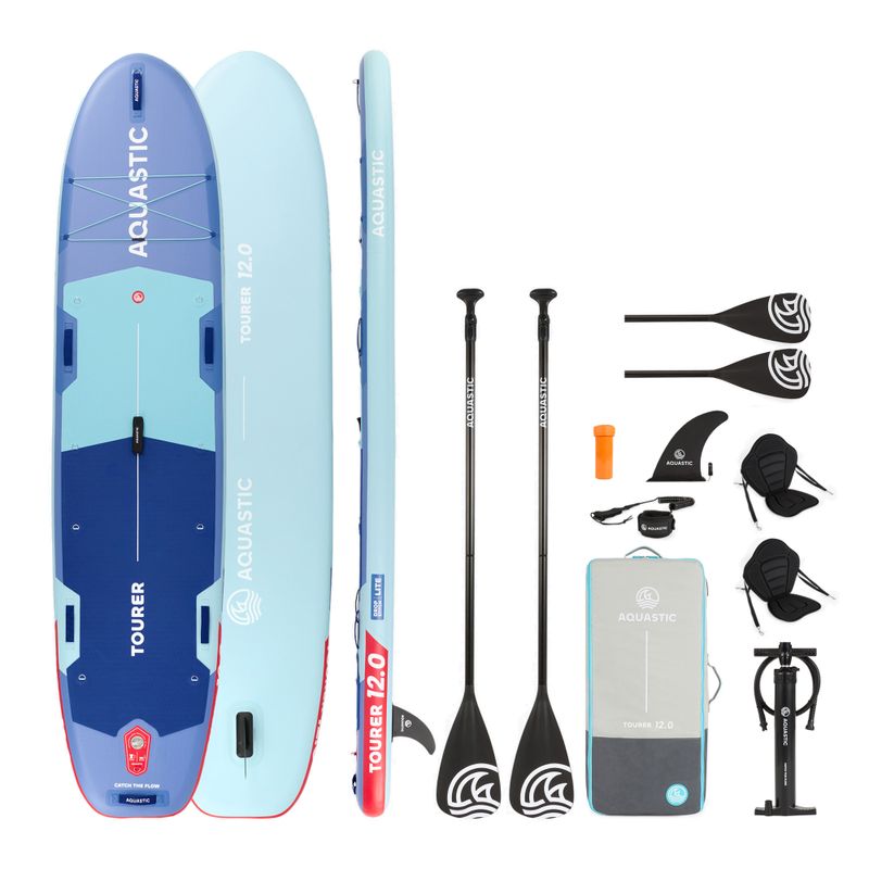 Set tavola SUP gonfiabile AQUASTIC Tourer 12'0" 2-os blue 26