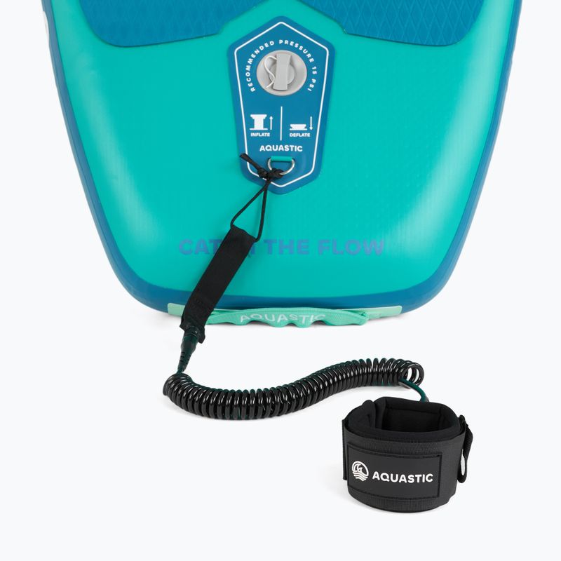 Set tavola SUP gonfiabile AQUASTIC Vista 11'2" green 13