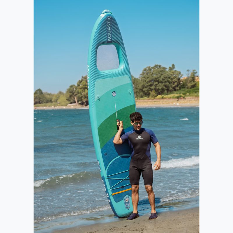 Set tavola SUP gonfiabile AQUASTIC Vista 11'2" green 22