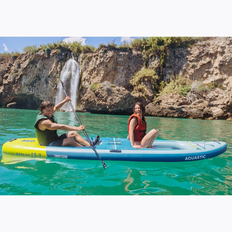 Kayak/SUP ibrido AQUASTIC Raglan 13'2" verde 23