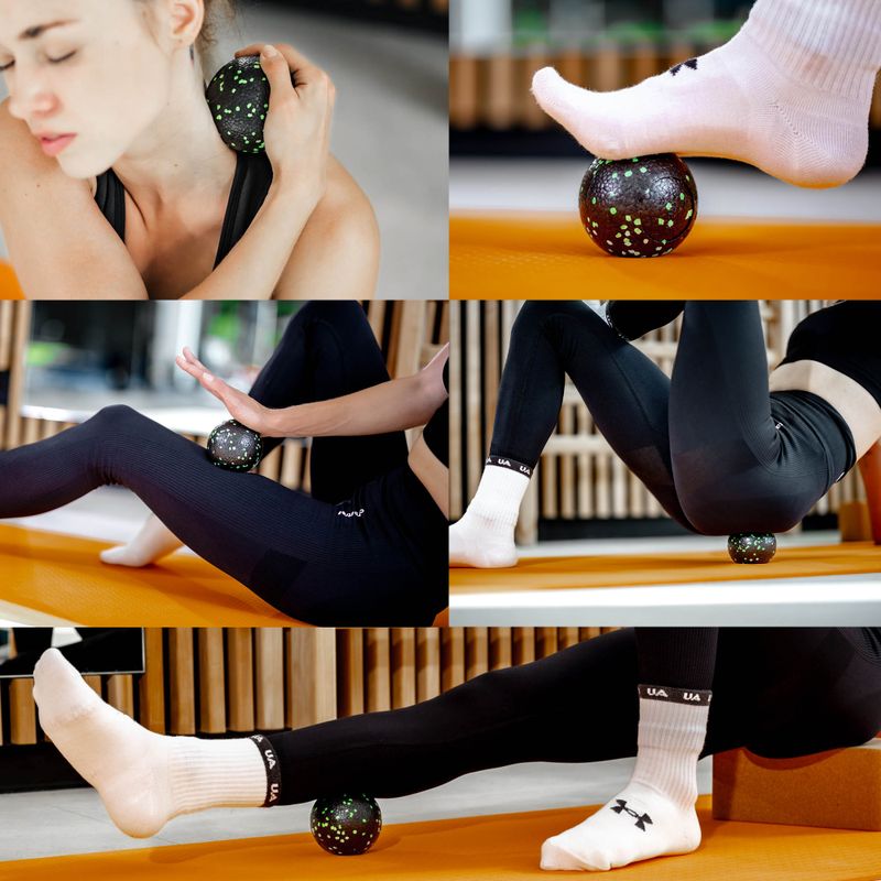 XTREXO TRX-MST030 piccolo set da massaggio nero/giallo 4