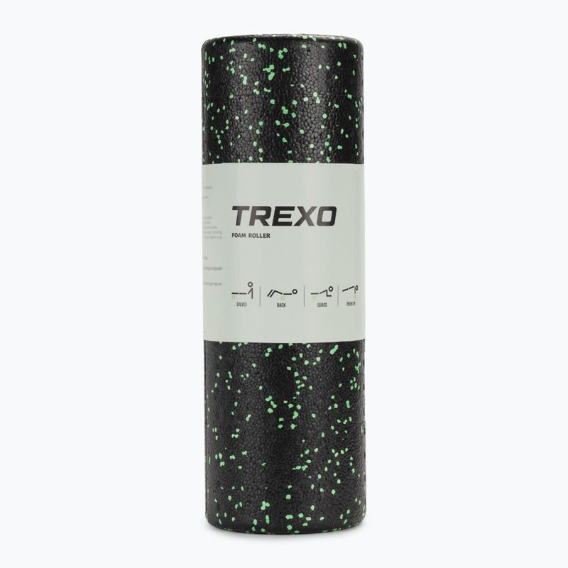 TREXO TRX-MSR045 Rullo massaggiante nero/lime da 45 cm 5