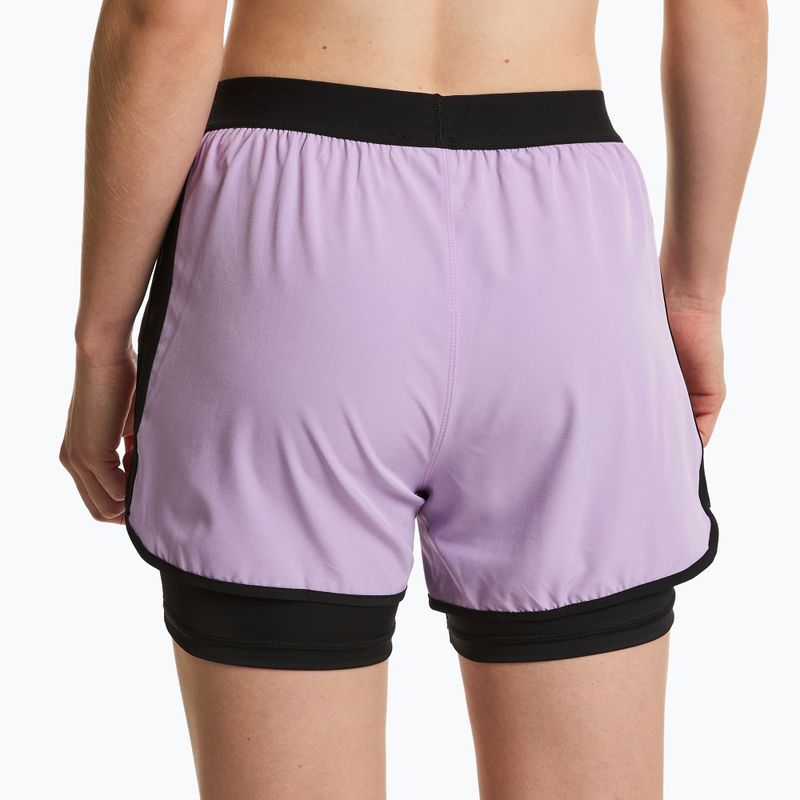 Pantaloncini da allenamento donna HOOK FIGHTING Base viola 2