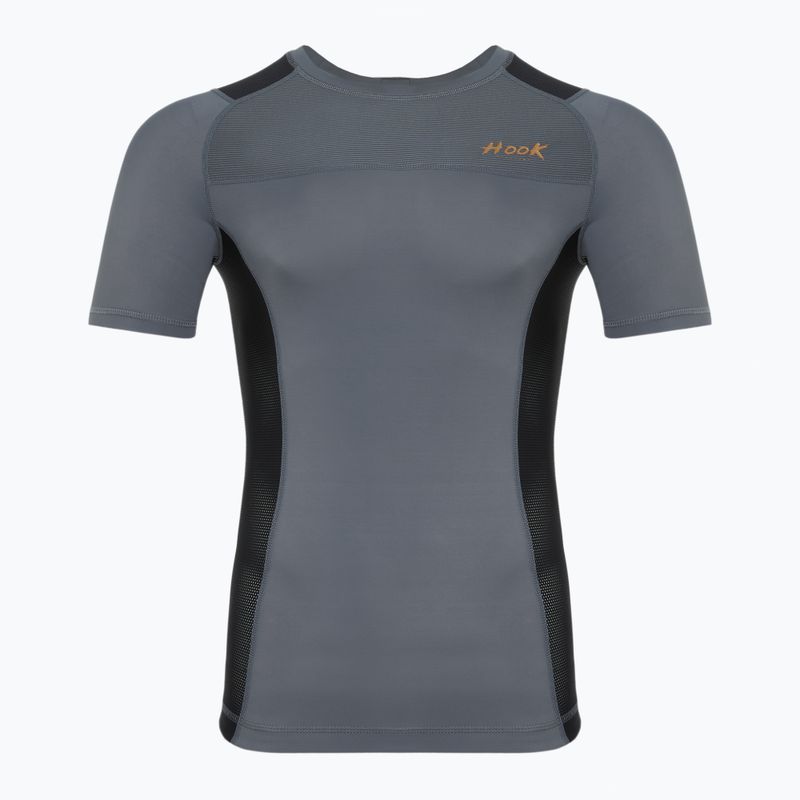 Rashguard HOOK FIGHTING Base uomo nero 10