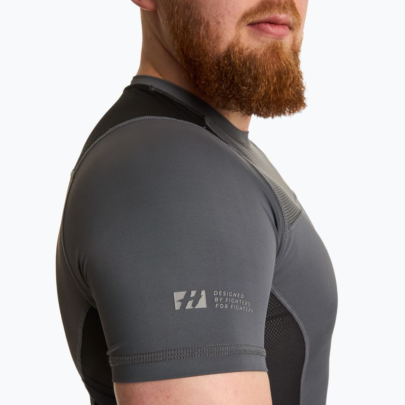 Rashguard HOOK FIGHTING Base uomo nero 7