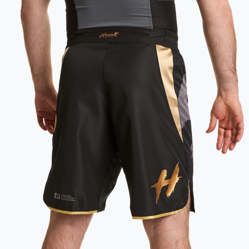 Pantaloncini da allenamento da uomo HOOK FIGHTING Ready To Spar nero 3