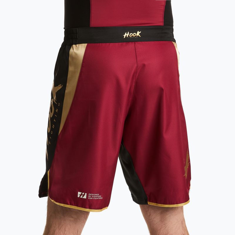 Pantaloncini da allenamento da uomo HOOK FIGHTING Ready To Spar rosso 2