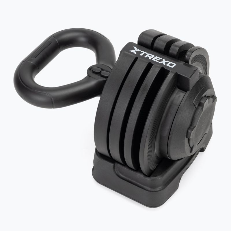 XTREXO TXO-B4W004 Kettlebell regolabile da 12 kg nero
