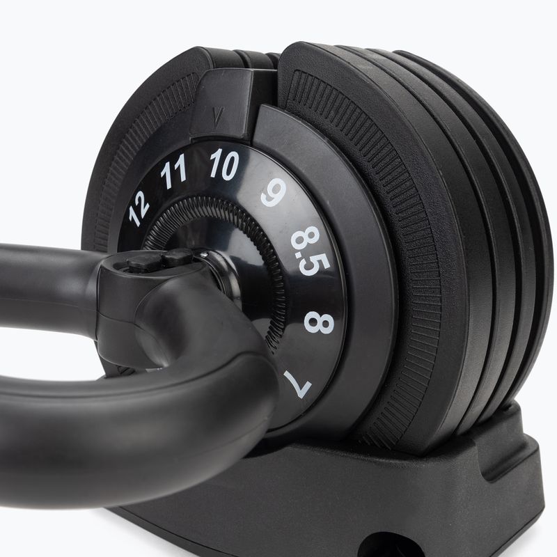 XTREXO TXO-B4W004 Kettlebell regolabile da 12 kg nero 10