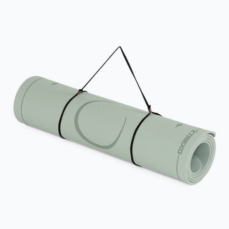 TREXO tappetino yoga TXO-B4Z001-GN 6 mm verde 6