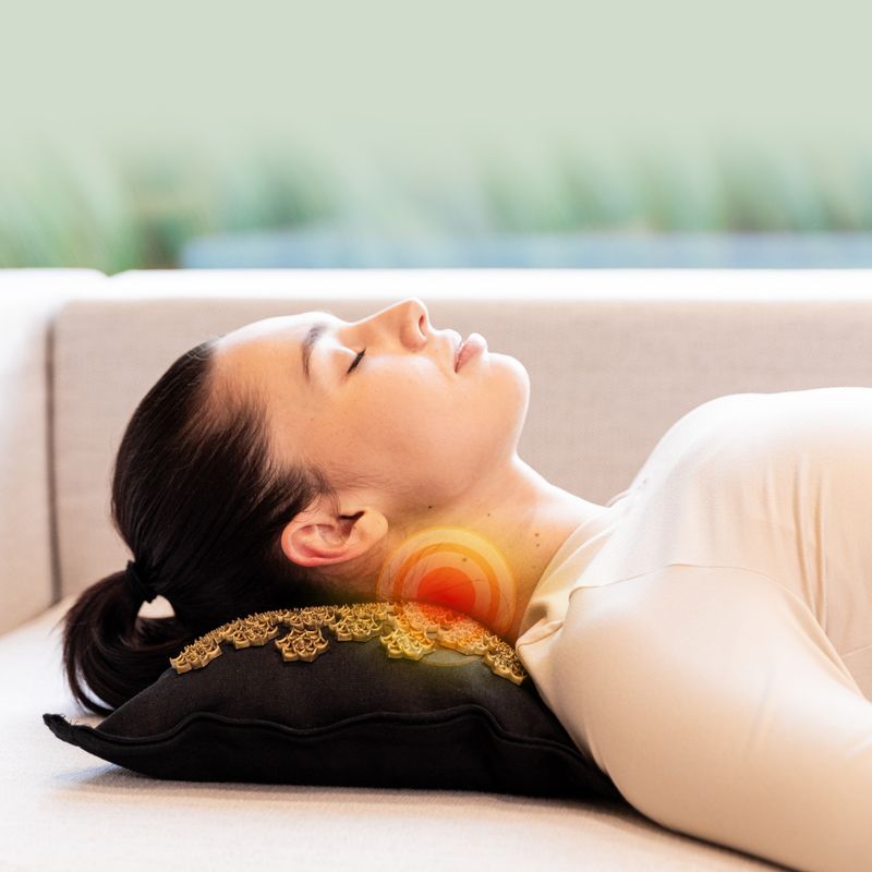 Tappeto per agopressione XTREXO ECO con cuscino TXO-B4Z006-BK nero 10