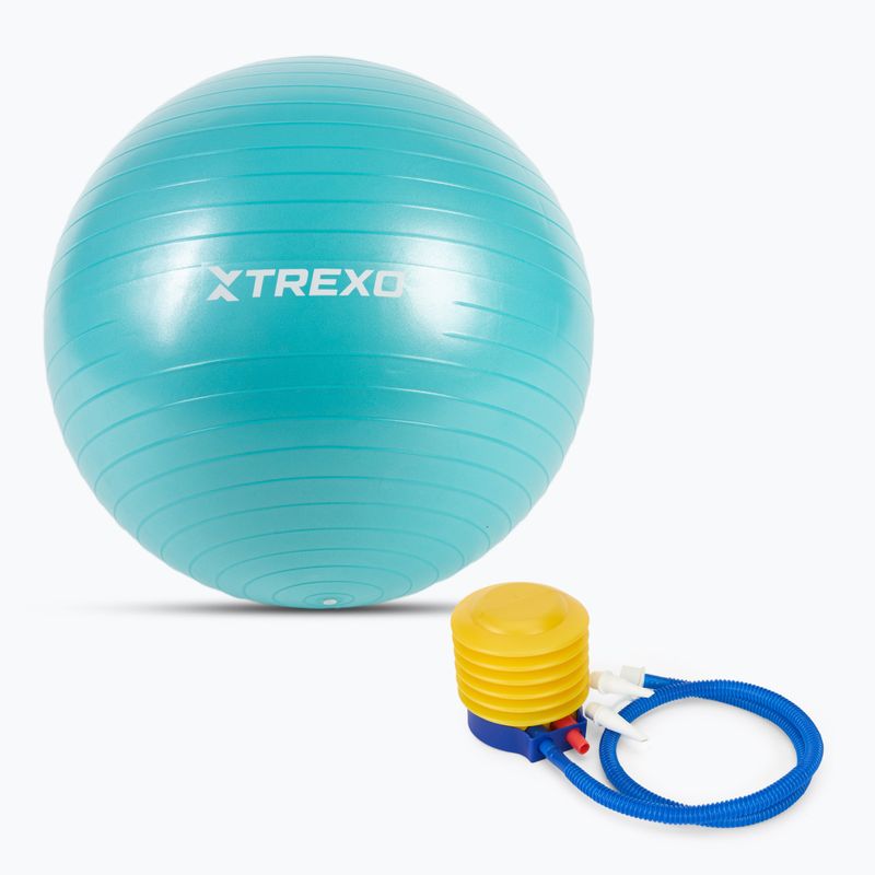 Gymball XTREXO TXO-B4Z007-GN 55 cm turchese 6