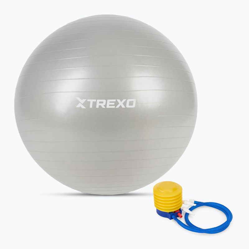 XTREXO Gymball TXO-B4Z009-GY 75 cm grigio 7