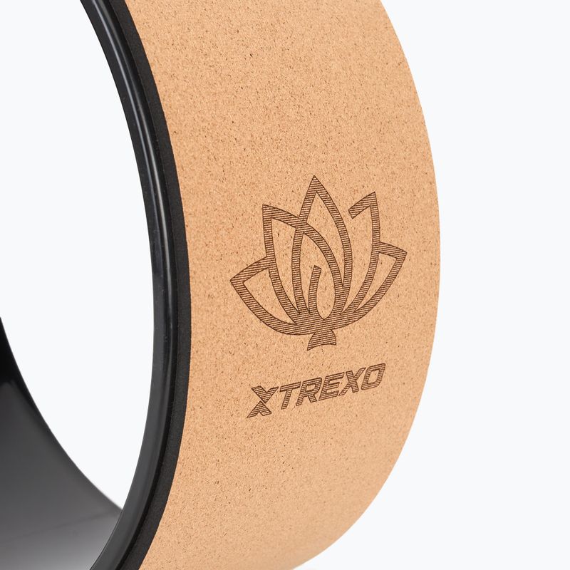 XTREXO cerchio da yoga in sughero TXO-B4Z023-NC naturale 3