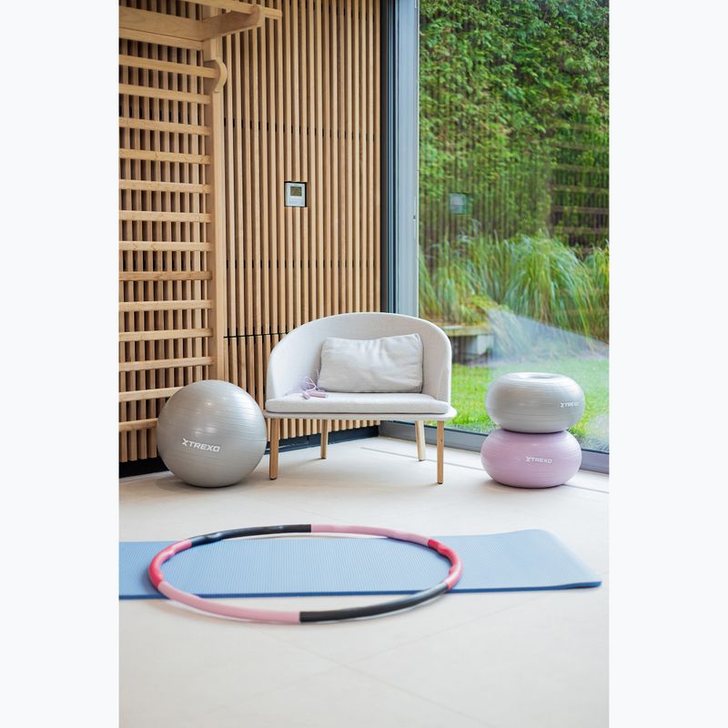 XTREXO hula hoop massaggiante TXO-B4Z035-PK rosa 8