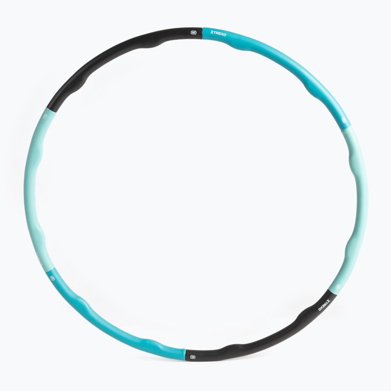 TREXO TXO-B4Z035-GN hula hoop da massaggio turchese